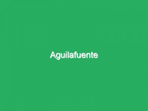 Aguilafuente
