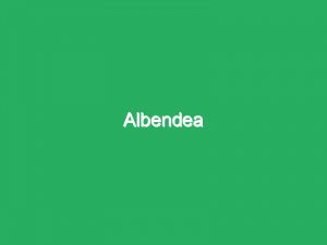 Albendea