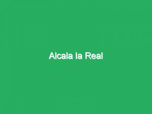 Alcala la Real
