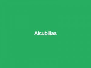 Alcubillas