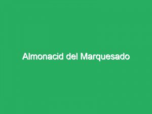 Almonacid del Marquesado