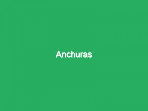 Anchuras