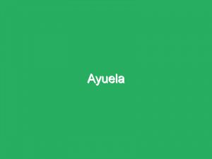 Ayuela