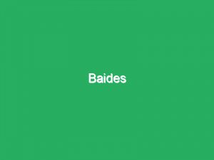 Baides