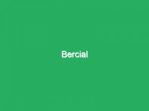 Bercial
