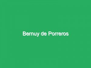 Bernuy de Porreros