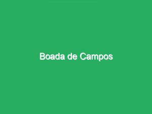 Boada de Campos