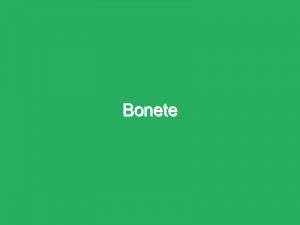 Bonete