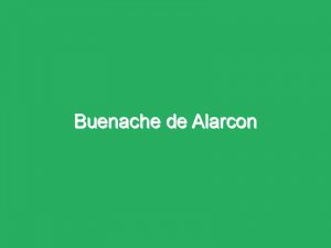 Buenache de Alarcon