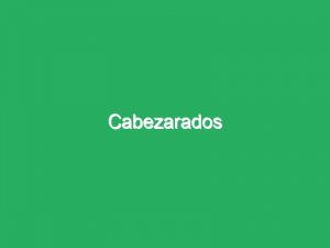 Cabezarados
