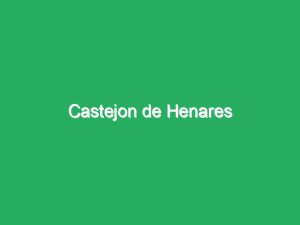 Castejon de Henares