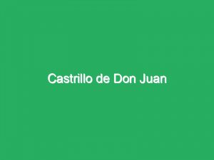 Castrillo de Don Juan