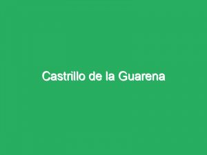 Castrillo de la Guarena
