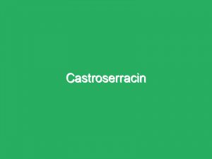 Castroserracin
