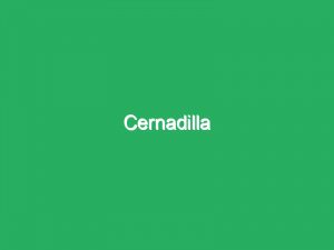 Cernadilla