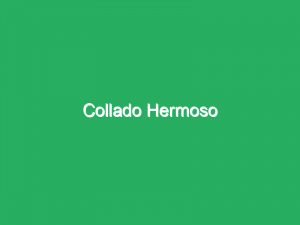 Collado Hermoso