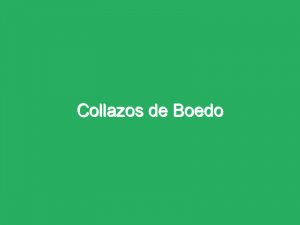 Collazos de Boedo