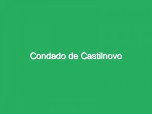 Condado de Castilnovo