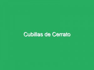 Cubillas de Cerrato