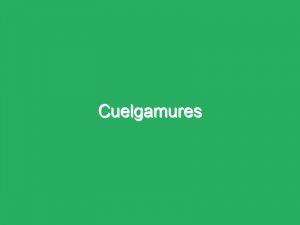 Cuelgamures