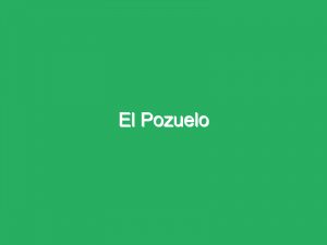 El Pozuelo