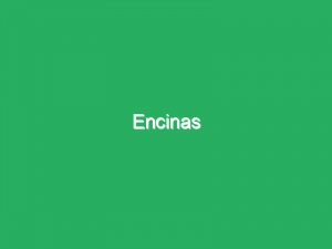 Encinas