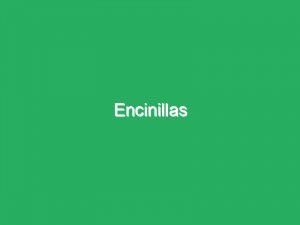 Encinillas