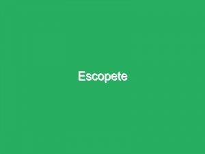 Escopete