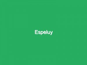 Espeluy