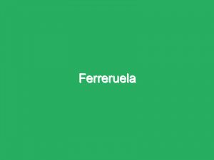 Ferreruela