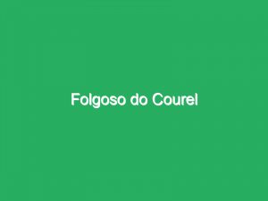 Folgoso do Courel