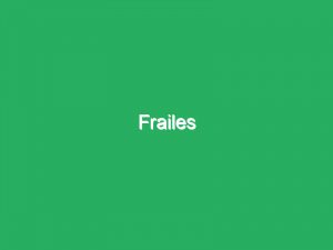 Frailes
