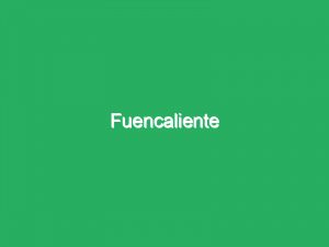 Fuencaliente