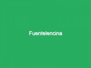 Fuentelencina