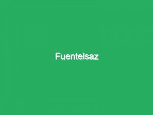 Fuentelsaz