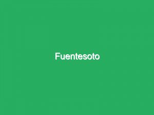 Fuentesoto