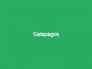 Galapagos