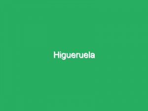 Higueruela