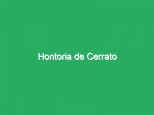 Hontoria de Cerrato