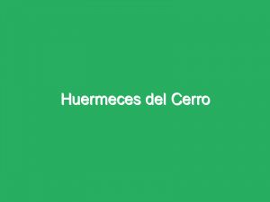 Huermeces del Cerro