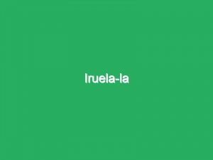 Iruela-la
