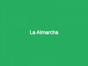 La Almarcha