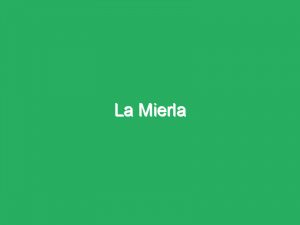 La Mierla