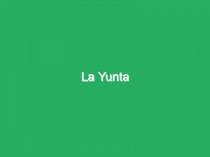 La Yunta