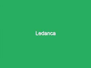 Ledanca