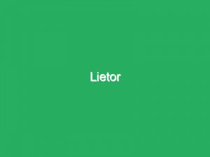 Lietor