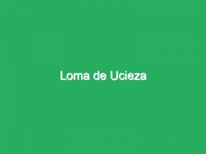 Loma de Ucieza