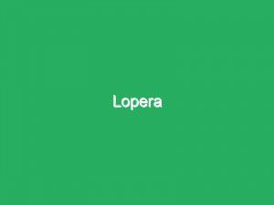 Lopera