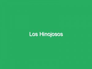 Los Hinojosos