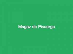 Magaz de Pisuerga